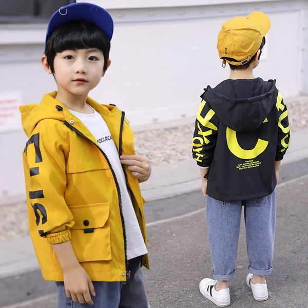 

casual kids' boys children's back c jacket, Blue;gray