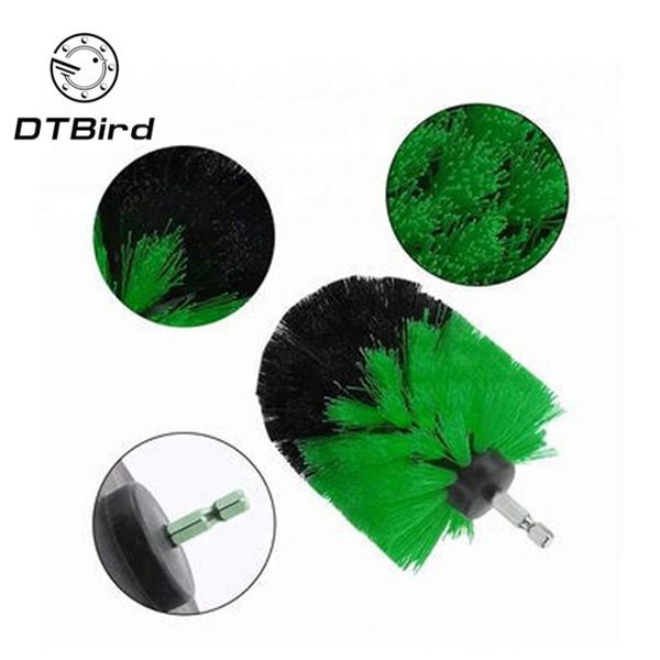 

3pcs power scrubber brush set for bathroom drill scrubber brush for cleaning cordless drill attachment kit power scrub