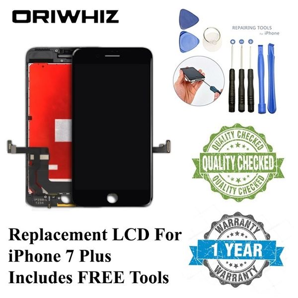 Biggest Discount For iPhone 7 Plus Lcd Screen Display Touch Digitizer Complete Assembly Replacement with Gift Tool Kit 1PCS Free Epacket
