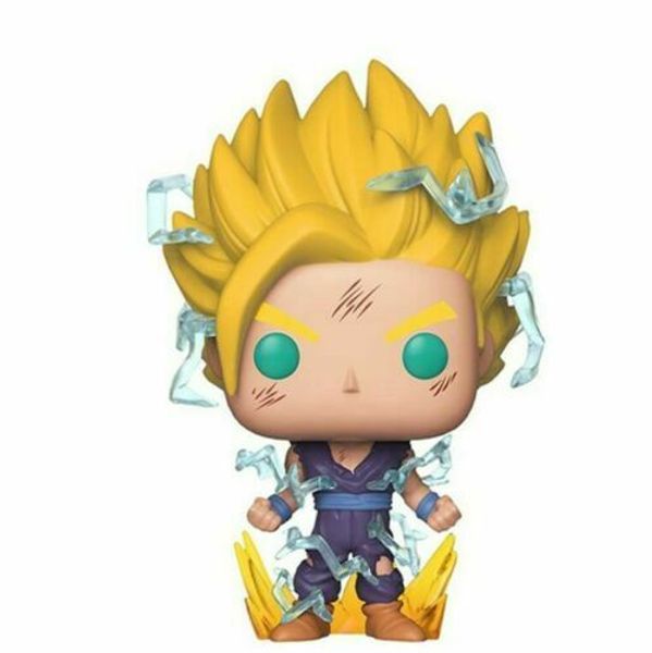 New funko pop dragon ball z uper aiyan 2 gohan 518 pecialty erie vinyl figure