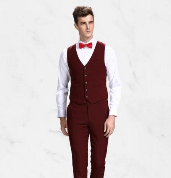 

2020 single breasted sleeveless british style mens suit waistcoat custom made slim fit blazers wedding tuxedo vests for men(vest+pants, Black;gray