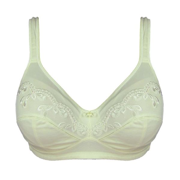 

women bra unlined lou empty embroidered wire plus size sleep brassiere style 30-46 b/c/d/dd/ddd/e/f no.8162, Red;black