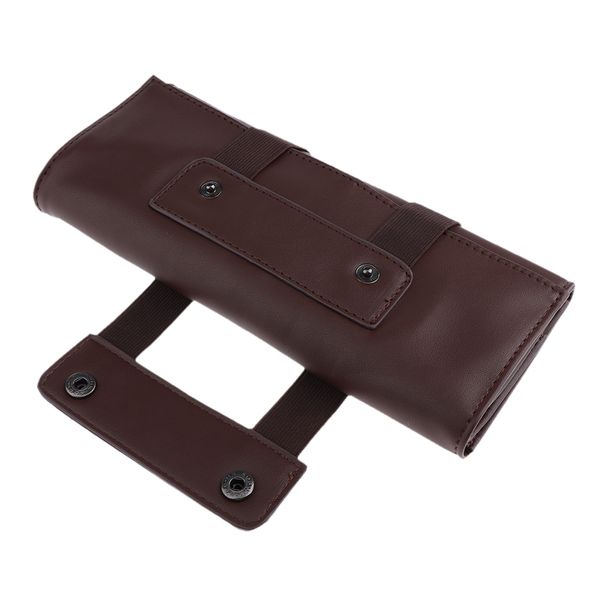 

roller pu leather scissor bag shear holder barber hair styling storage pouch