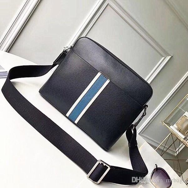 

мужская новая сумка конверт французский дизайнер cross body bag кожа средний цвет полоса шить регулируемый холст плечевой ремень одно плечо