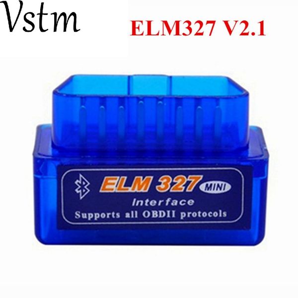 

super mini elm327 bluetooth v2.1 elm 327 obd2 working for android torque/pc support all obd2 protocols with multi-languages