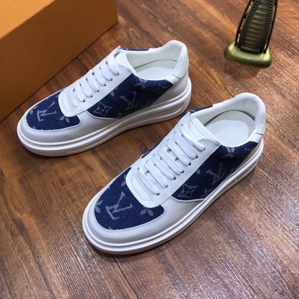 

2020 new fashion men's and women's casual shoes luxury sports shoes leather couple outdoor casual shoes, Black