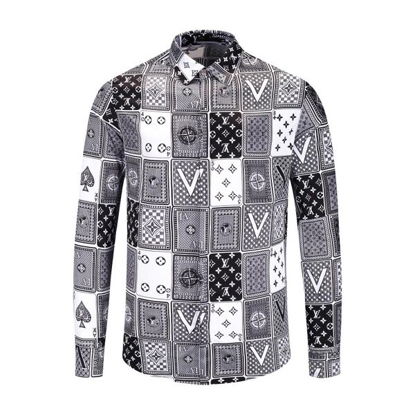 

New new pring and autumn cotton hirt men medu a flower retro color printing ca ual harajuku luxury men 039 dre hirt