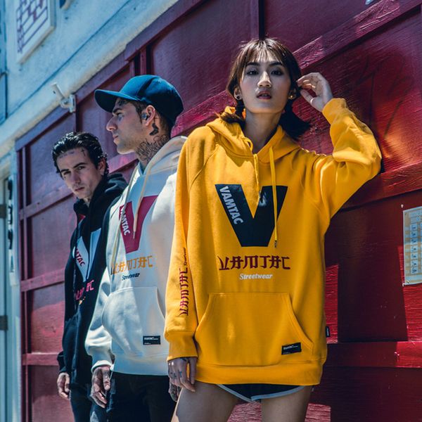 

fashion tide hoodie new mens sweaters couple streetwear skateboard outdoor cotton blend long sleeve autumn winter loose hip hop m-xxl, Black