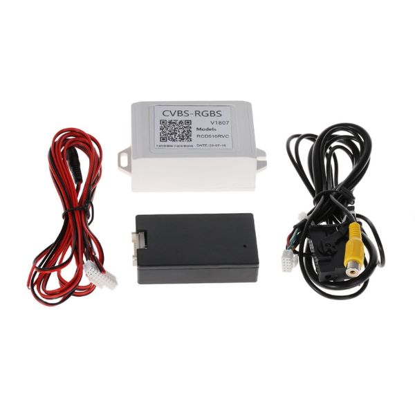 

car backup camera rearview rgb to av converter adapter