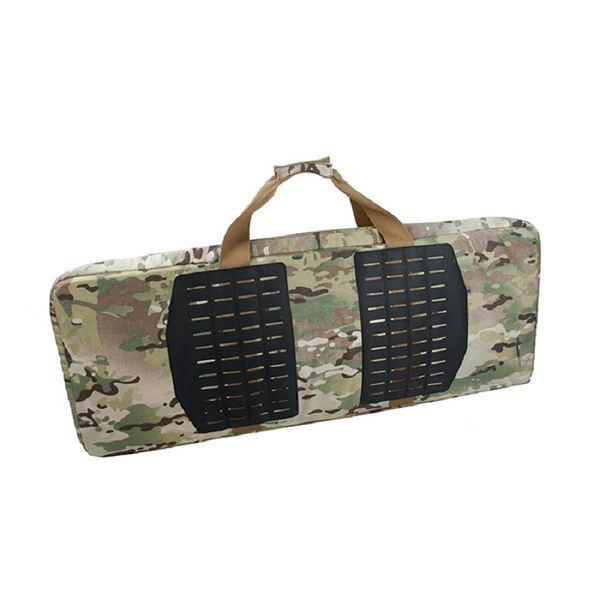 

waist support tbs001 tactical portable long bag army fan equipment storage, Black;gray