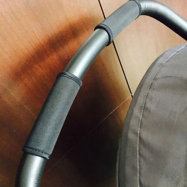 

new style baby pram handle nylon pushchair stroller armrest protective cover 1 pair general stroller handlebar cover beschermhoe