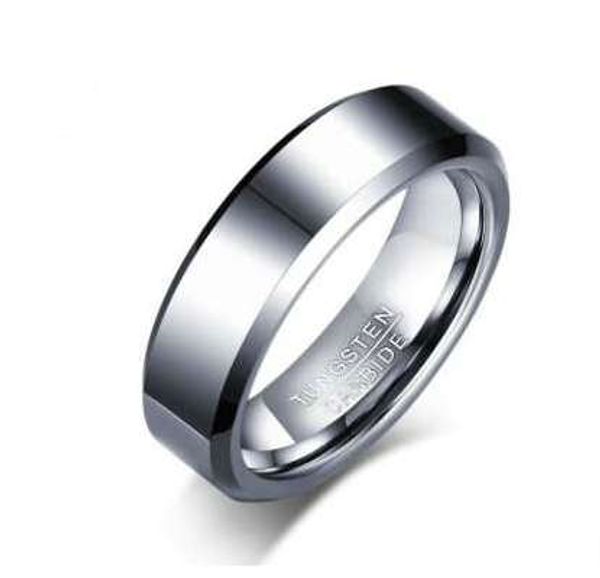 

вольфрамовая сталь мужчины женщины хрустальные кольца bling street ювелирные изделия морской микро проложили горячий дизайн для партии высок, Silver