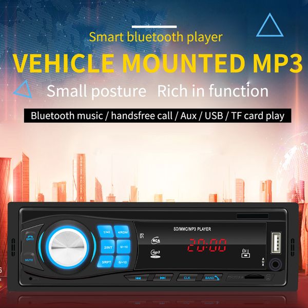 

100% brand new and 12v fm mp3 usb aux lcd car stereo radio bluetooth in dash head unit player drop shipping