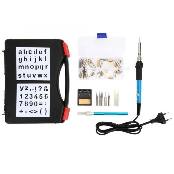 

ts100 soldering iron electric soldering iron set adjustable temperature welder paint tool eu plug 220v 60w