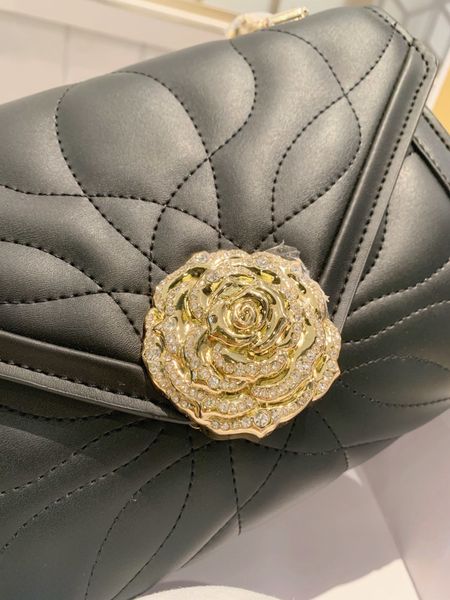 

2020 new fashion bags shopping party charm wild shoulder bagxrq140ro, Black