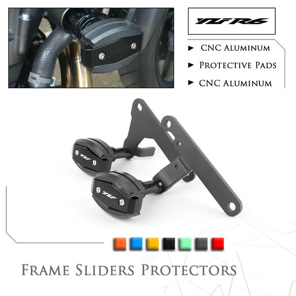 

frame sliders anti crash pads protector guard for yzf600 yzf r6 17-18