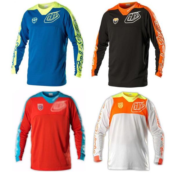 

tld downhill t-shirt gp bike riding suit летняя рубашка с длинными рукавами мужчины горный велосипед мотокросс одежда