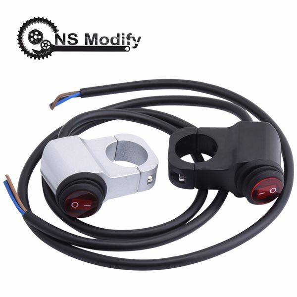 

ns modify 12v motorcycle on-off button switch led light handlebar flameout fog light headlight switch motorcycle accessories