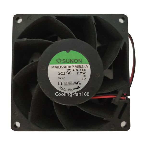 

sunon pmd2408pmb2-a осевой вентилятор 24vdc 7.2w 80 * 80 * 38мм инвертор / привод вентилятора охлаждения