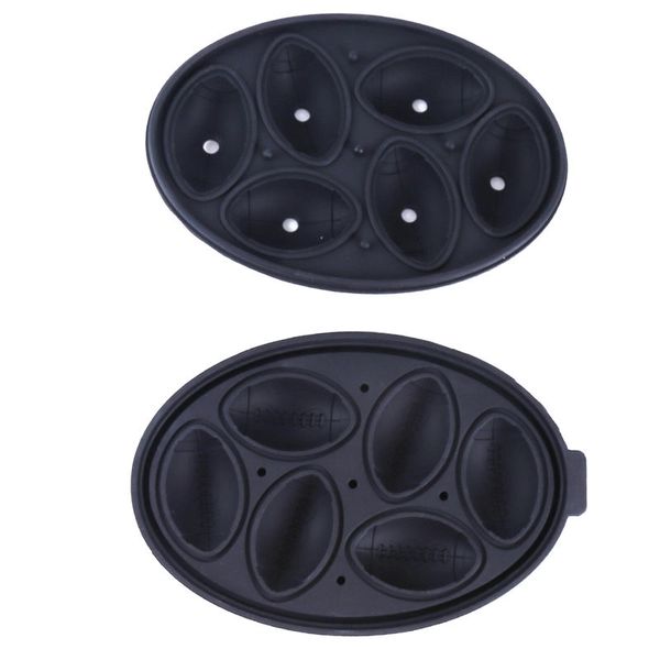 

3d силиконовые ice cube плесень halloween футбол shaped виски вино ice cube tray maker формы шоколада bar diy инструмента мороженое инструме