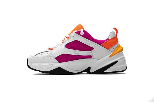 

box) a+++ white/laser fuchsia/hyper crimson m2k tekno running shoes women sports shoes mens trainers sneakers