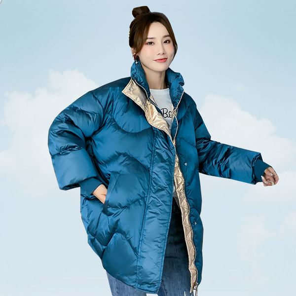 

2019 мода хлеб пальто зимы женщин плюс размер куртки теплый вниз хлопка ватник ветровки высокого качества bomber streetwear ty352, Black