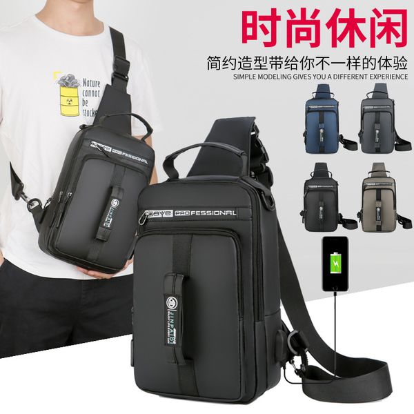 

men chest pack new style oxford shoulder bag travel chest bag lightweight waterproof oblique