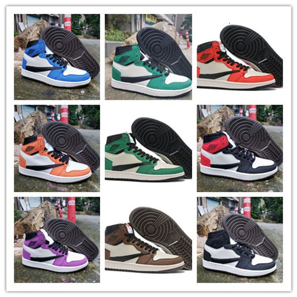 

2019 new 1s high og ts sp couture black red green basketball shoes for men women fashion sports sneakers size 36-45