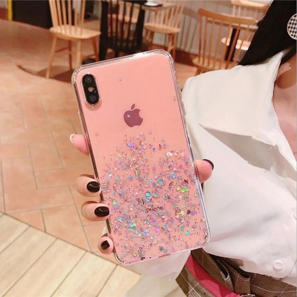 

Простой эпоксидный Блеск Apple, XS MAX Mobile Shell для iphone 11 профессиональных максимум случ