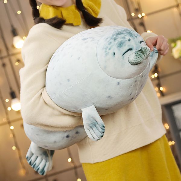 

30/40/60cm super soft seal pillow plush toy aquarium sea animal pillow doll sleepy satisfied seal