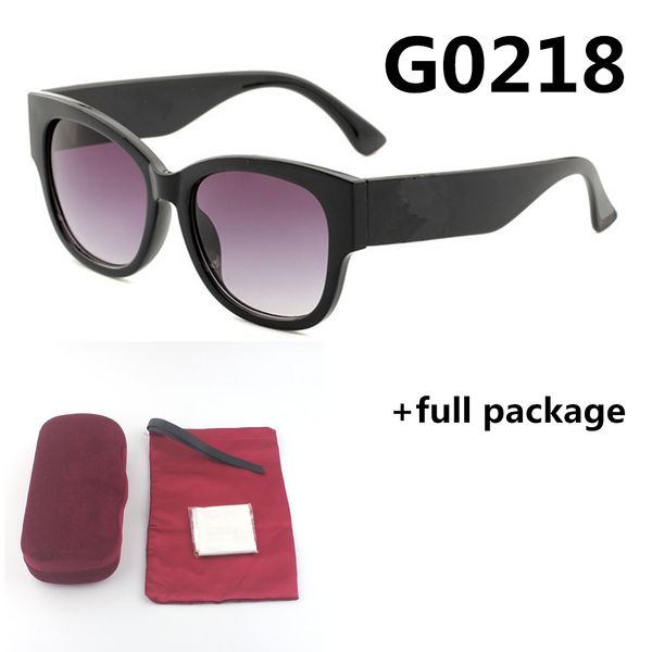 

0218 new large frame diamond uv400 sunglasses bee tricolor red green designer glasses 7 colors with box and case, White;black