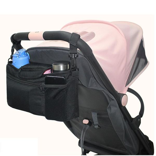 

baby stroller bag large capacity insulation hanging bag storage