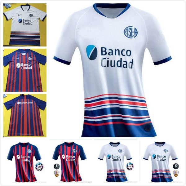 

new 2020 2021 san lorenzo de almagro soccer jersey 20 21 home away argentina belluschi cauteruccio blanco jerseys football shirt piatti, Black;yellow
