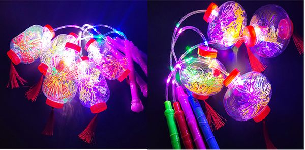 Glow in the Dark Toy Lanterne portatili Star Ball Colorful Glow Ball Giocattolo per bambini Decorazione per feste di compleanno Regalo per bambina
