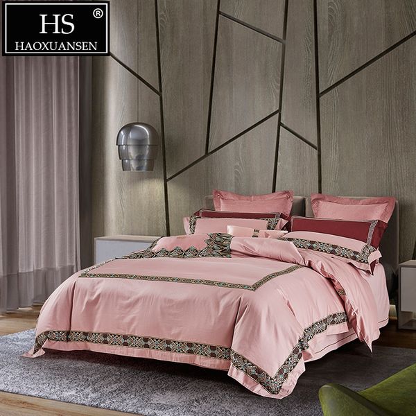 1000 Thread Count Pink Bedding Sets 100 Egyptian Cotton Italy