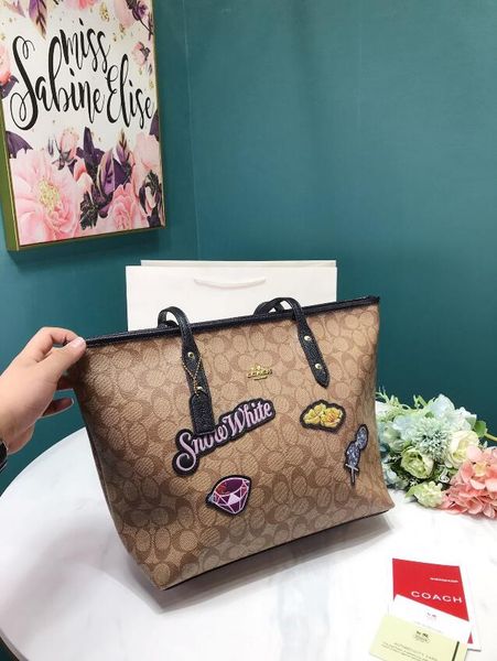 

trendy new designers handbags classic selling style real cow high leather luxury tote bag shoulder shopping bag--15