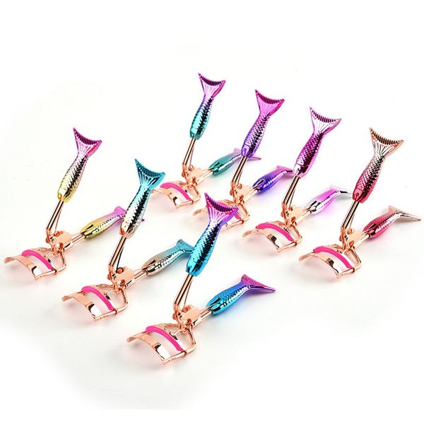 

2020 new rose gold mermaid градиент мини ресниц клип макияж для завивки ресниц бесплатная доставка dhl