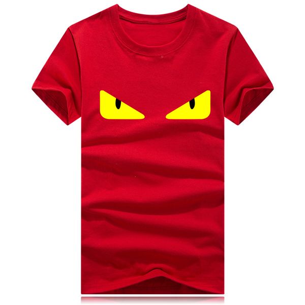 

ff brand designer shirt men's short sleeve summer t shirt brand eyes print wholesale men's tee plus size s-5xl, White;black