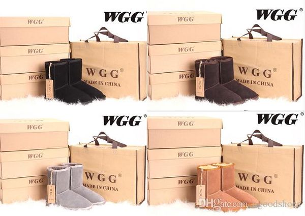 

sell 2019 wgg australia women's classic tall boots womens boots boot snow winter leather boots, Black