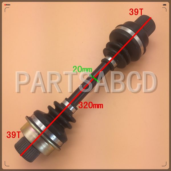 

500cc 660cc 700cc atv quad front drive shaft differential driveshaft axle