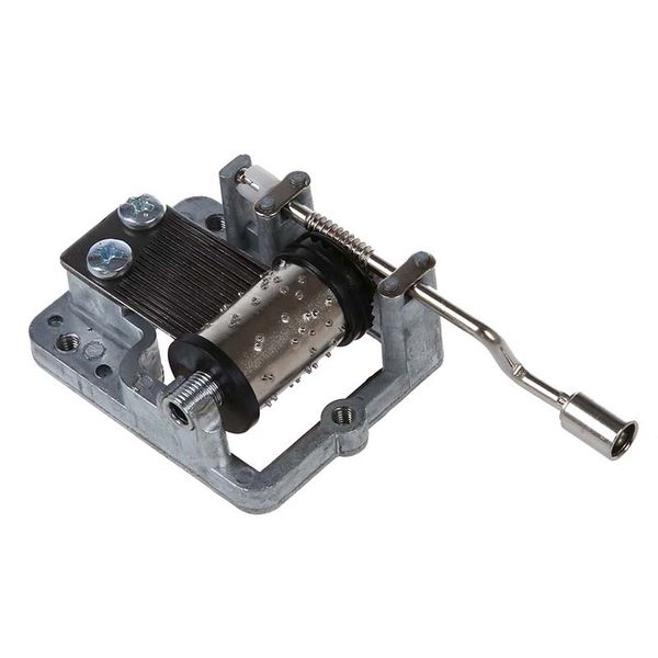 

mini music box cranked inner rotational movement