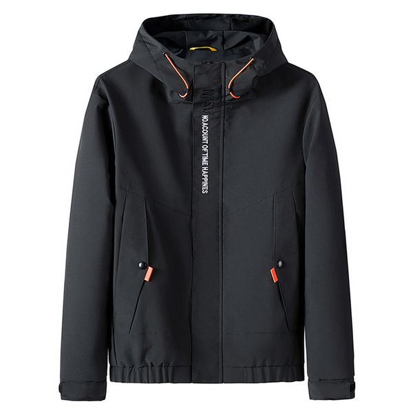 

jaycosin men's coats fashion patchwork men zipper jackets outdoor sport coat man hoodie casual polyester coats male winter coat, Black;brown