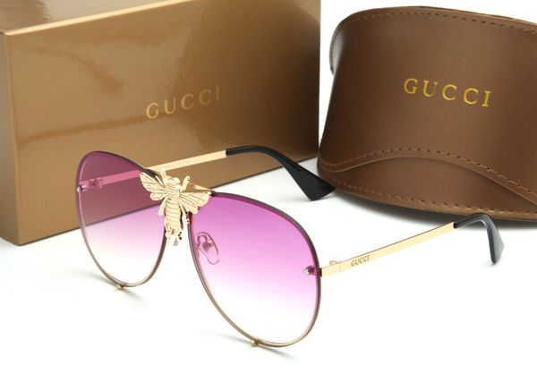

brand popular fashion sunglasses for women 2238 big bee design style women men sun glasses driving goggle shade galsses, White;black