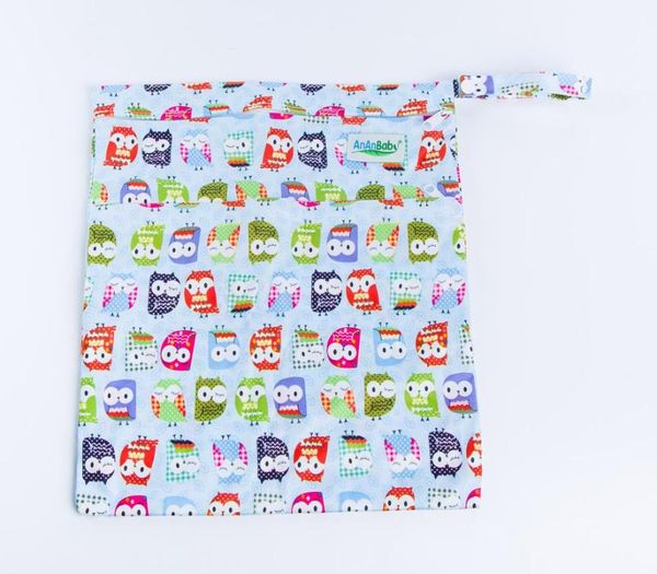 

waterproof bags with zipper snap handle eco-friendly economical diaper wet bag nappy bags lw30