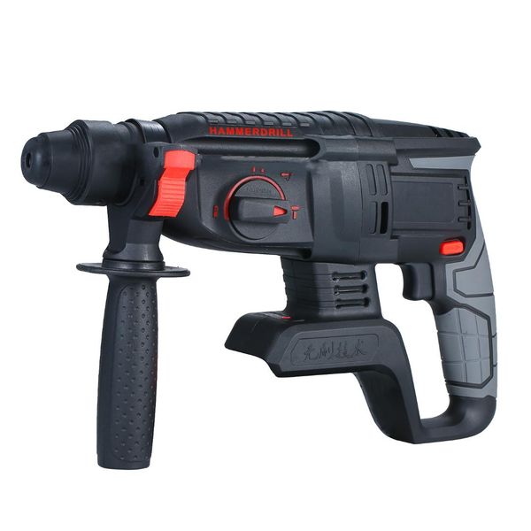 

21v brushless heavy duty 4 function rotary hammer drill 1 inch sds-plus adjustabl grip handle 980 rpm cordless drill power tools