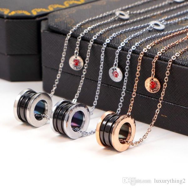 

2019 red man pendant gold silver color necklace for women vintage collar costume jewelry with original box set