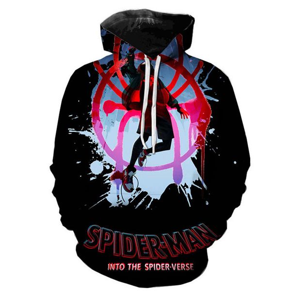 

avengers endgame mens hoodies cosplay 3d printed men hooded sweatshirts marvel movie long sleeve male clothing, Black