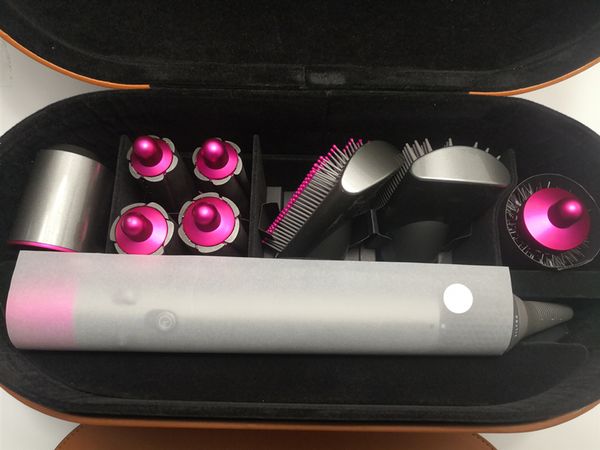 

new arrival for dys complete styler straightener curler low heat air new wrap hair 8 heads for eu/uk/us