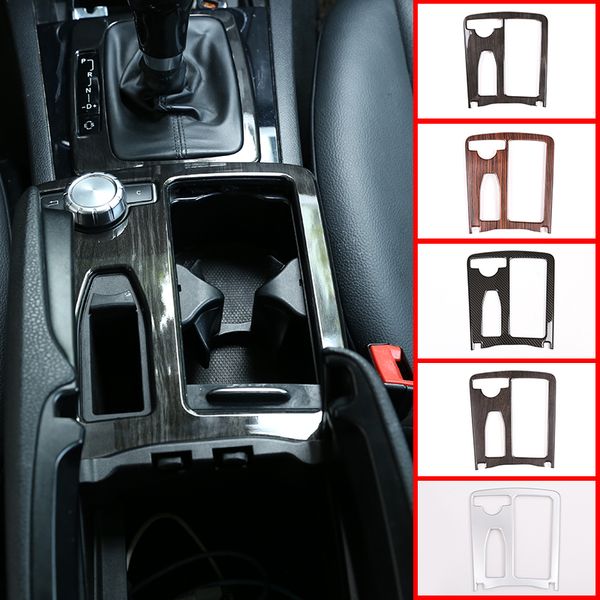 

5 color for c class w204 2008-14 car abs central console cup holder frame trim e class coupe c207 w212 2010-12 lhd