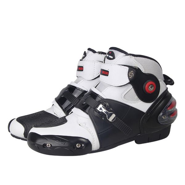 

riding tribe motorcycle boots waterproof racing men motorbike motocross boots microfiber leather motorcycle protector shoes